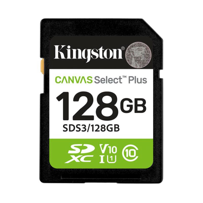Memorijska kartica SD 128GB Kingston Canvas Select Plus SDS3/128GB 150 MB/s Class 10 UHS-I